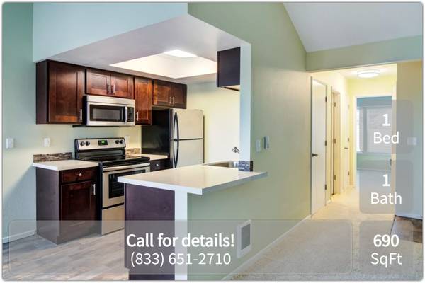 $1,599 / 1br - 690ft2 - Wood Burning fireplace! Stainless Steel Appliances! Call to tour! (Lake Oswego - Mountain Park)63672671066115120