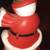 VINTAGE Ceramic Red Coat Snowman - $60 2 thumbnail