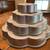4 Piece Wilton Flower shape cake pans 2 thumbnail