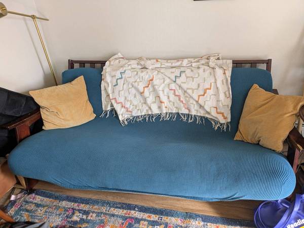 79.5" Wooden Futon 1