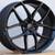 Tesla model 3 19" new blk sport style rims tires set 3 thumbnail