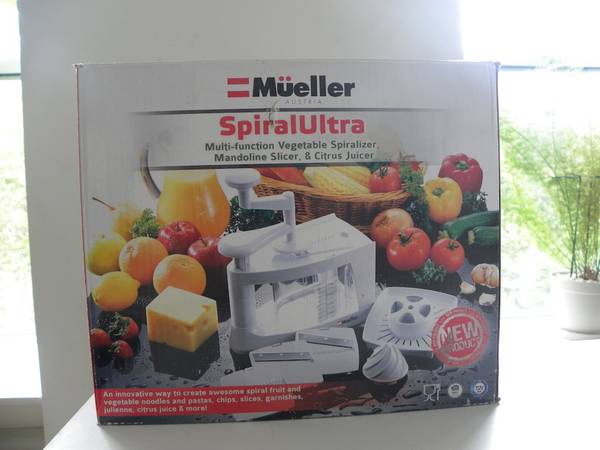 Mueller Spiralizer Mandoline Juicer NEW BOXED 1