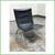 Fritz Hansen For Design Within Reach Black Leather Easy Chair 2 thumbnail