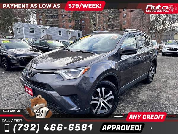 2017 Toyota RAV4 RAV 4 RAV-4 LE AWDSUV - $500 (All advertised prices are DOWN PAYMENTS)63614539042691121