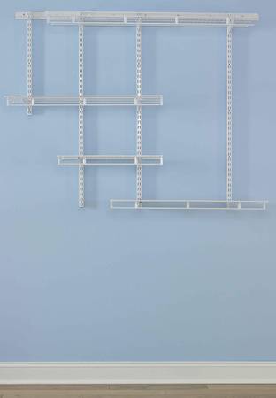 FastTrack Multi-purpose Closet Shelving Kit 1