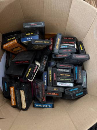 Atari consoul and games 1