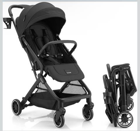 Compact Fold Baby Stroller, Lightweight Travel Toddler Stroller 1