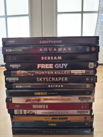 4K Movies: $10 Each 1