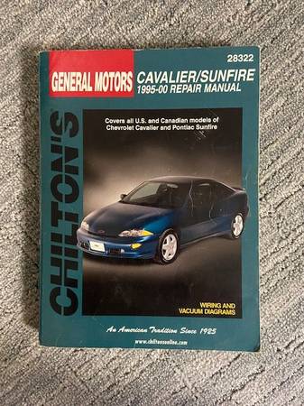 General Motor cavalier/Sunfire manual 1