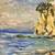 Mediterranean Landscape Oil Painting. Signed by Artist 4 thumbnail