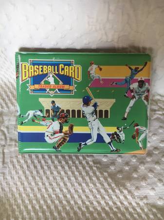 Vintage 1988 Baseball Card Trader Album 1