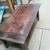Large heavy solid wood rustic table 1 thumbnail