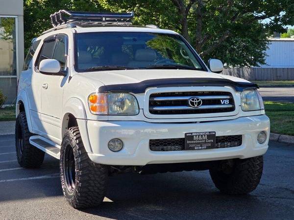 2001 Toyota Sequoia Limited 4X4 V8 / NAVi / CAM / 8-seats / NEW LIFT - $21,995 (+ M  M Investment Cars - Portland)63497975965699121