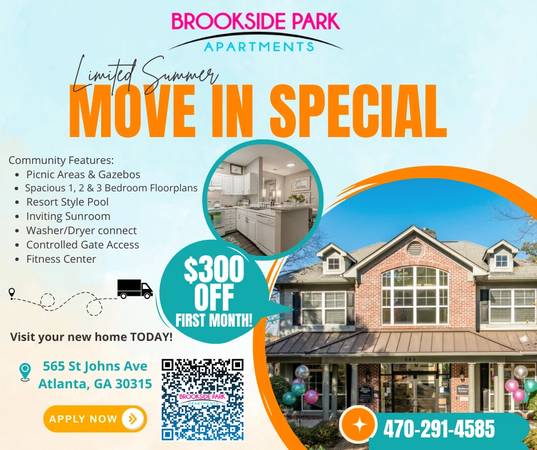 $1,240 / 2br - 1119ft2 - Just right for you! A gorgeous 2 bed 2 bath apartment awaits! (Atlanta)63963858975235122