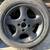 Set of four 15x7 inch aluminum wheels with old tires 4 on 114.3 lugs 5 thumbnail