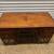 Vintage antique walnut Victorian desk 2 thumbnail