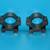 2 Pair 1 Inch Picatinni Scope Mounts  High & Low 4 thumbnail