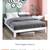 White Platform Bed Metal Full 2 thumbnail