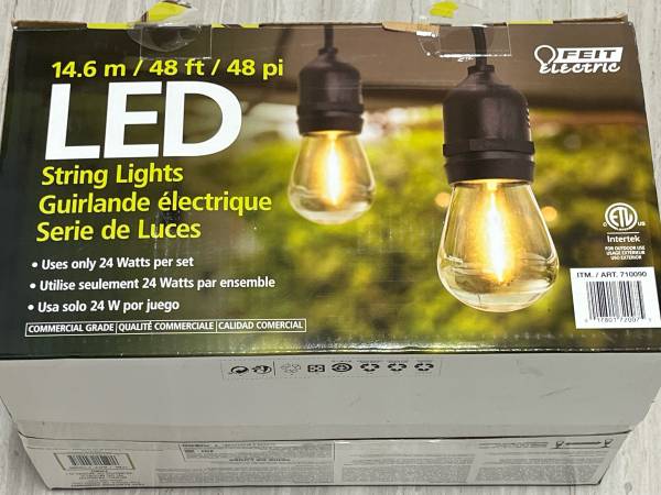String Light for Outdoor Use 1