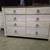 Whitewash / Rustic Top 6 Drawer Dresser 4 thumbnail