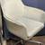 Anita Velvet Heather Grey Cushioned Office Chair 2 thumbnail