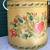 Vintage Tole Painted Wooden Bucket 3 thumbnail