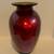 Red & Gold Vase Made in Spain 2 thumbnail