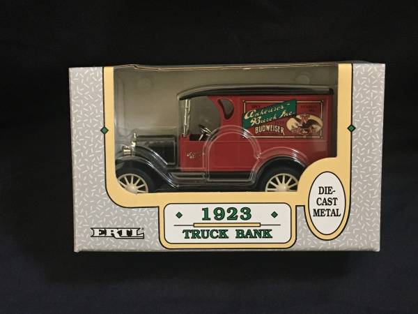 ERTL 9056 Anheuser Busch 1923 Coin Bank Truck 1