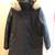 DKNY faux fur-trimmed down-filled jacket coat - Large - New with Tags 13 thumbnail
