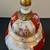 DRESDEN PORCELAIN LIDDED URN - 15" TALL - HAND-PAINTED & GILDED 6 thumbnail