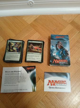 2017 Magic The Gathering Starter Card Pack Blue Mage 1