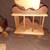 LARGE solid wood Train set ,with animals 4 thumbnail