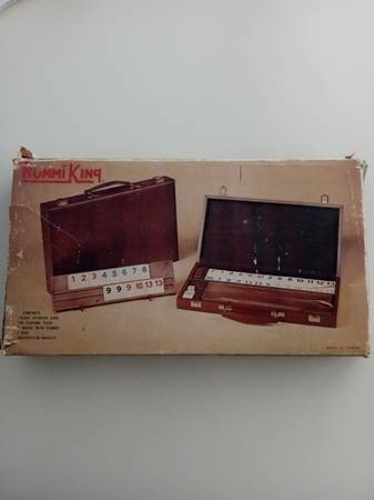 Vintage 1970's Rummy King Game 1