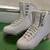 Girls Figure Skate White Junior size 4 10 thumbnail