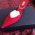 PRADA RED SUEDE KITTEN HEELS 6 thumbnail