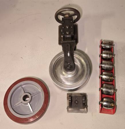 Hoosier Profiles English Wheel Adjuster and Anvils 1