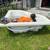 Jacuzzi large triangular jetted soaking spa 'garden' tub. 2 thumbnail