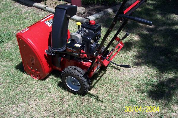 5 hp yard machine snow blower 1