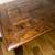 Solid Wood Console Table / Credenza with Parquet Top 3 thumbnail