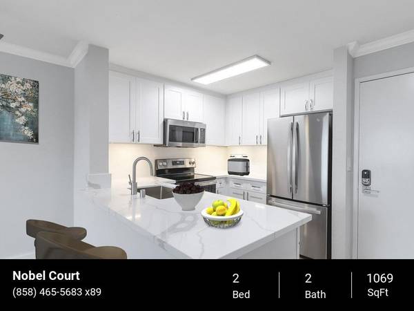 $3,678 / 2br - 1069ft2 - Exclusive 2 BR/2 BA with Resort-Style Pool & Cabanas (La Jolla Village)63663836684675120