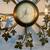 Vintage United Wall Clock w/ Working Lights – Atomic Gold Leaf 5 thumbnail