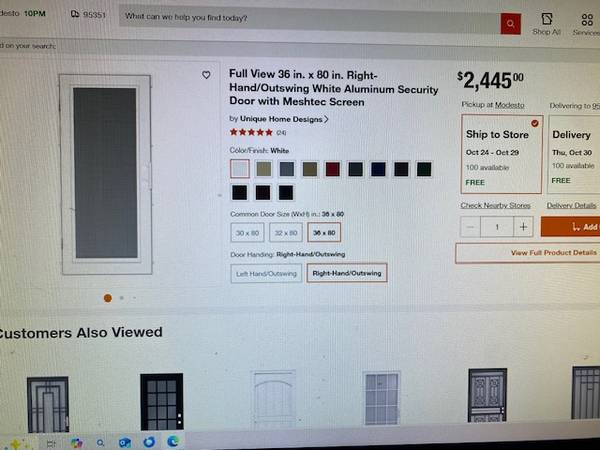 Security Screen Door 1