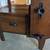 Antique Desk Chair with adjustable top & storage drawer, solid wood 4 thumbnail