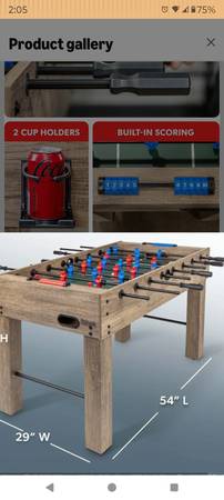 Foosball Table 1