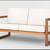 Wood Patio Loveseat 1 thumbnail