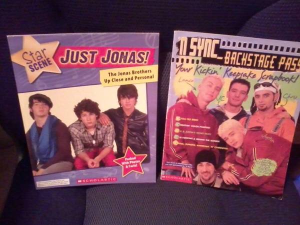 Jonas Brothers & NSync Books 1