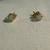 14KT gold opal stud earrings October Birthstone 2 thumbnail