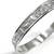 Vintage Sterling Silver Bangle Bracelet Mayan Idol Pattern 10 thumbnail