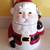 Martha Stewart Christmas Holiday Santa Cookie Jar - New 1 thumbnail