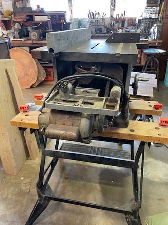 VINTAGE 8" DARA JAMES/TOOLKRAFT TABLE SAW 1